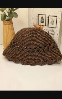 کلاه تابستانی رافیا