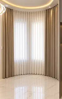 طراحی و اجرای انواع پرده سلطنتی ،زبرا،عمودی،کرکره