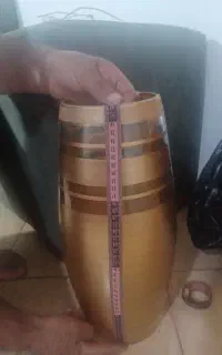 گلدان کنارسالنی.کریستال