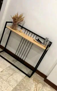 میز کنسول و آیینه مینیمال