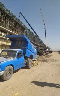 ماسه آجر نخاله شن خاک وغیره(نیسان کمپرسی بنزتک)