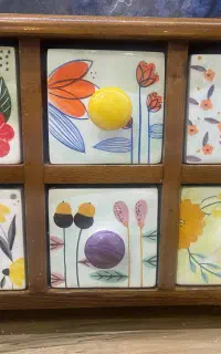 جا ادویه ای چوب و سرامیک
