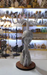 جاجواهری ج مجسمه آباژور فرنچ پرس موکاپات ماگ استیل