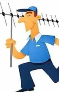 نصب آنتن ثابت و براکت تلویزیون