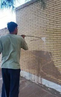 شستشوی نما نماشویی واتر جت سند بلاست