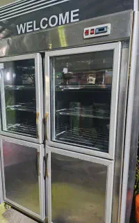 یخچال ایستاده پشت بسته تمام استیل مخصوص کباب