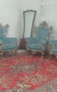 مبل سلطنتی 7نفره در حد نو