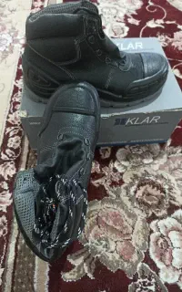 کفش کار ایمنی چرم