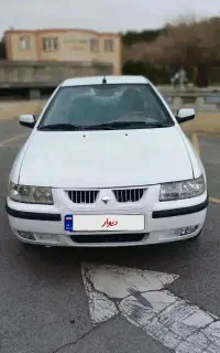 سمند Lx مدل ۹۶ بدون رنگ  کم کار درجه یک کارمندی