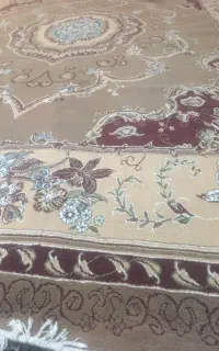 دوعدد قالی دوازده متری مثل هم تمیز شسته