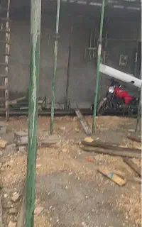 اجرای فونداسیون مصالح بنایی و سقف ستون