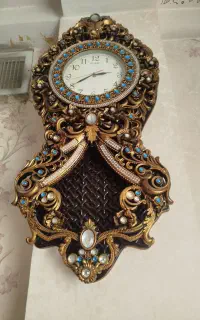 ساعت دیواری چوبی اصل