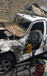 سمند ef7  مدل 96 تصادفی