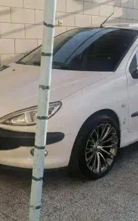 206 تیپ 2 مدل 91 در حد صفر با لوازم