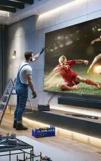 نصاب تلوزیون هوشمند،انتن،نصب و تنظیم