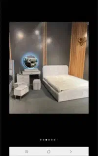 سرویس خواب دونفره چوب و MDF کامل