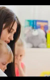 پرستارکودک ۷ ماهه ونظافت منزل