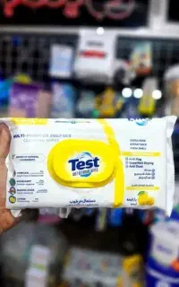 دستمال مرطوب چند منظوره تست