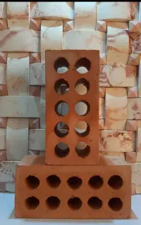 اجرسفال قرمز /اجر سفال زرد/ده سوراخ