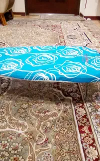 میز اتو پایه دار نشسته