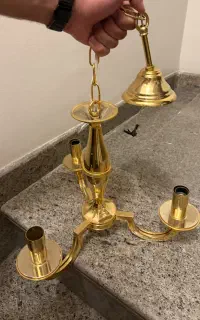 لوستر سه شاخه