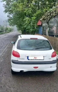 ۲۰۶ مدل۸۸ فرانسه پلاک تهران