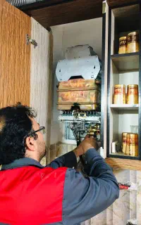 تعمیرپکیج ابگرمکن شوفاژ رادیاتور سرویس ورسوب‌گیری
