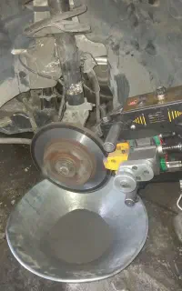 تراش دیسک درجا وتقویت شاسی