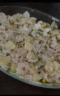 سالاد ماکارانی یکنفره