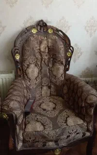 مبل چوب گردو ۷نفره