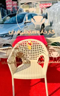 میز و صندلی پلاستیکی طرح ارمان