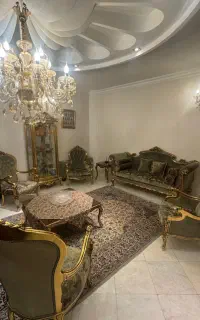 مبل استیل فرحی  با پارچه نفیس ایتالیایی