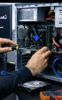 تعمیرات انواع کامپیوتر سخت افزار و نرم افزار