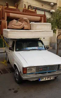 باربری.حمل اثاث منزل.کارگاهی جهیزیه وانت خاور