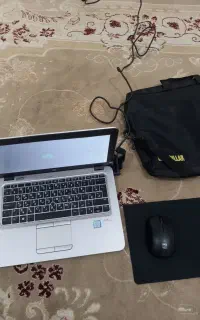 لب تاپ در حد نو با کابل شارژ.موس و کیف تمیز