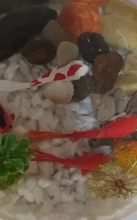 آموزش حوضچه ماهی و رزین برای سفره هفتسین