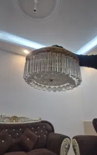 لوستر کریستالی کنترلی