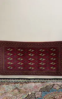 یک جفت پشتی دست باف