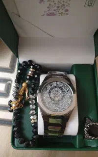 ست ساعت و انگشتر و تسبیح