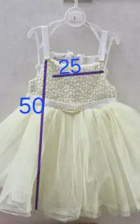 لباس عروس بچگانه 3تا 4 سال