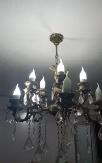 لوستر برنز ۵شاخه ۱۰شعله