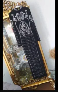 لباس مجلسی فول سنگ و نگین