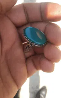 انگشتر عقیق سبز