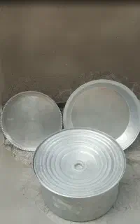 قابلمه و تشت و سینی آلمینیوم