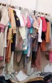 معاوضه لباس نو با لوبیا امروز جمعه بازار