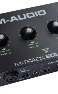 کارت صدا M-AUDIO میکروفن SHURE