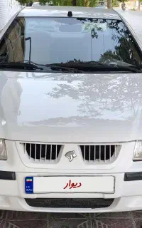 سمند EF7 مدل ۹۱دوگانه شرکتی شاسی سالم