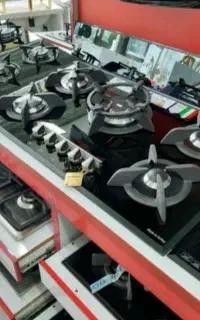 اجاق گاز صفحه ای .شیرآلات. مدل مکس پلاسmaxpls