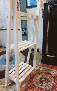 استند جا گلدان سه‌تایی