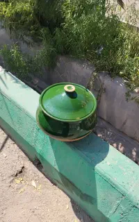قابلمه دست ساز سفالی